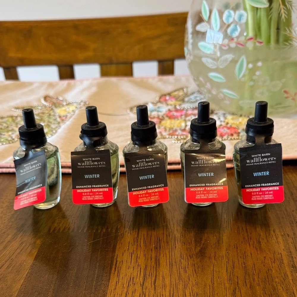 Bath and Body Works Winter Wallflowers Refills - winter - 5 single count - Picture 1 of 2